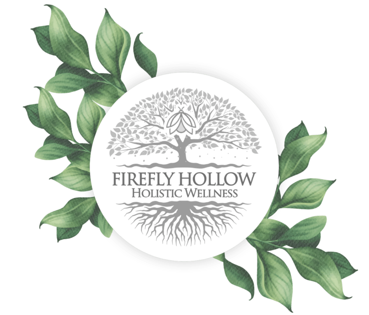 Holistic Wellness & Massage York Logo with leaves