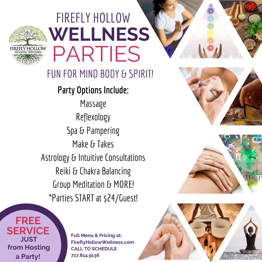 Massage & Wellness Party Promo Flier