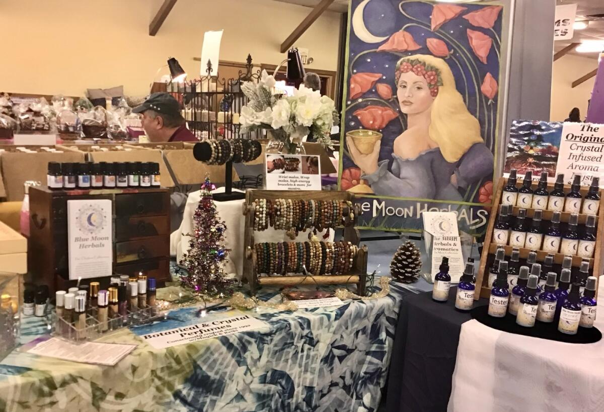 New Visions Holistic Expo Blue Moon Herbals Booth Photo