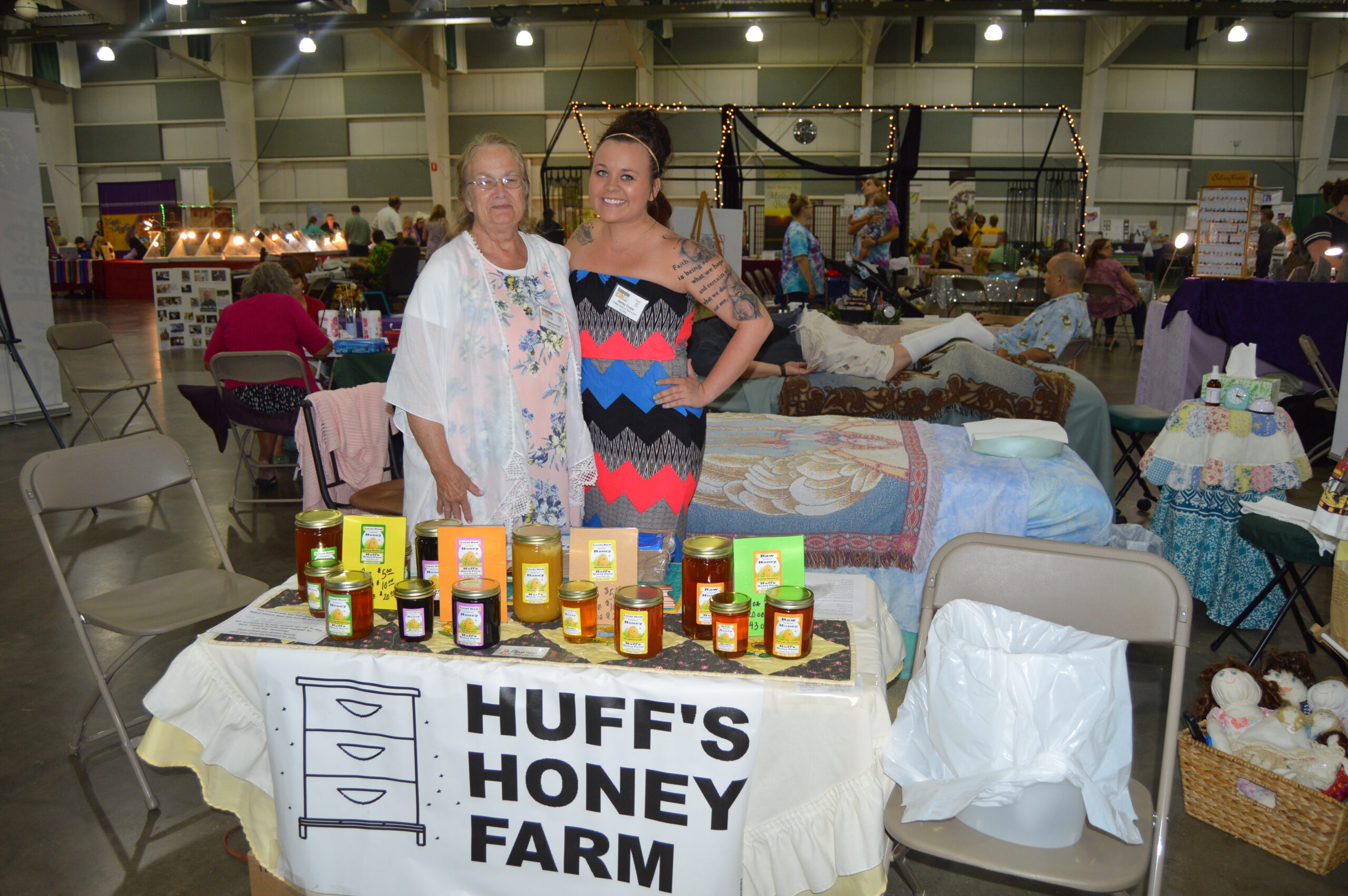 New Visions Holistic Expo Huffs Honey Farm Booth image