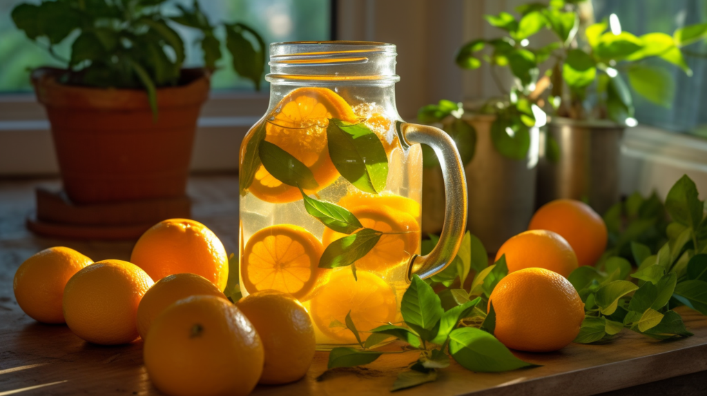 Make Lemon and Wild Orange Water