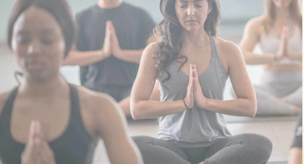 yoga pray pose